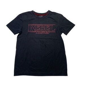 Joe's Jeans Black and Red Kids Tee